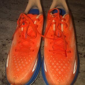 Orange Athletic Running Shoes